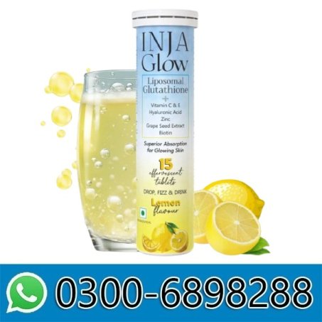 Inja Glow Liposomal Glutathione Tablets In Pakistan